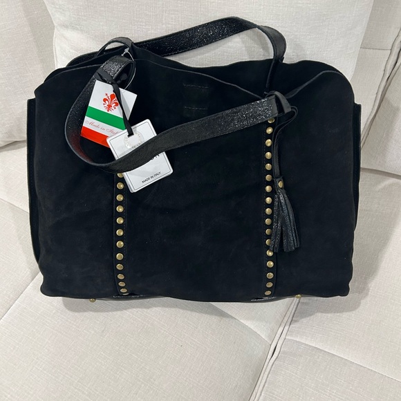 NWT Beautiful Soft Suede Marlon bag - Picture 1 of 4